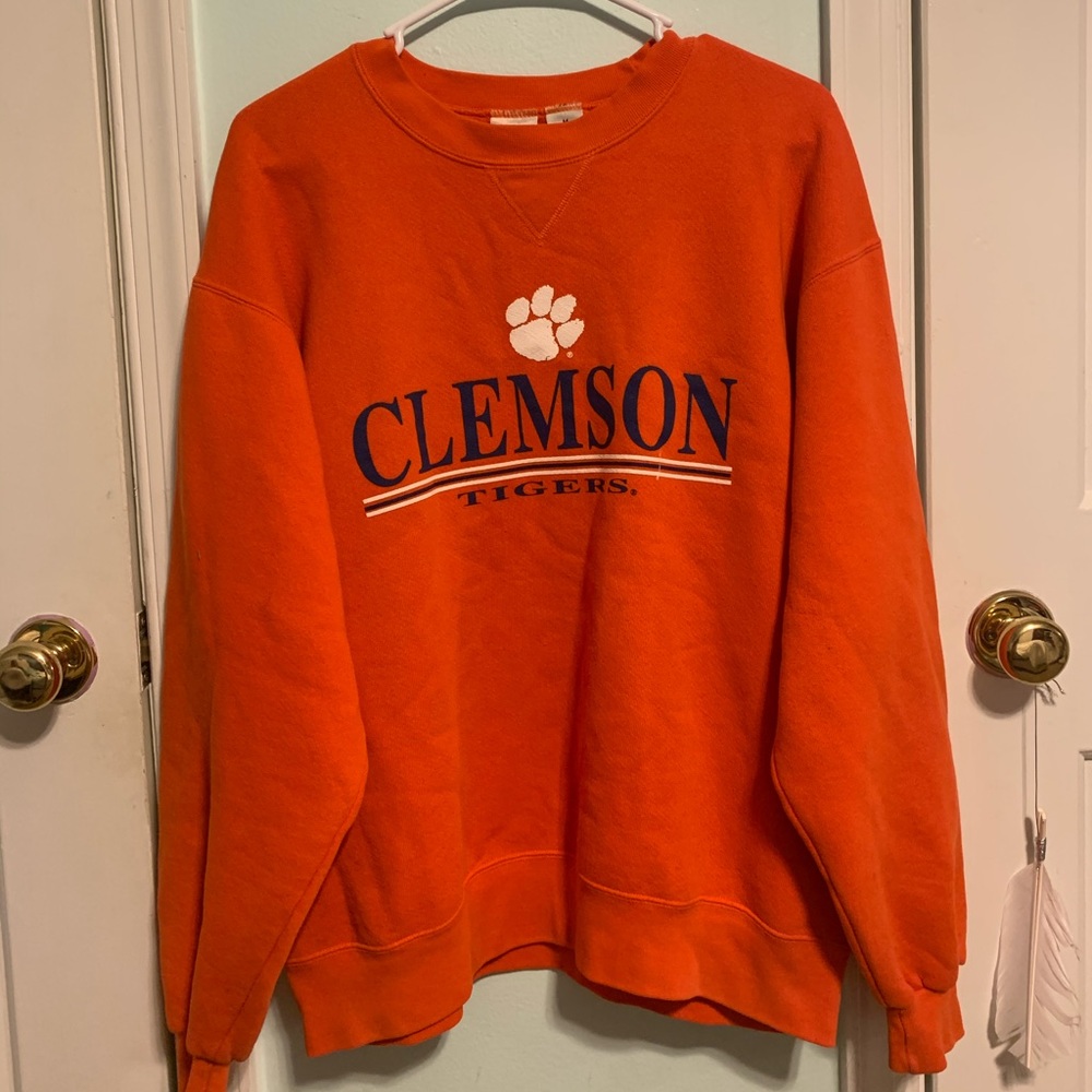 clemson tigers crewneck